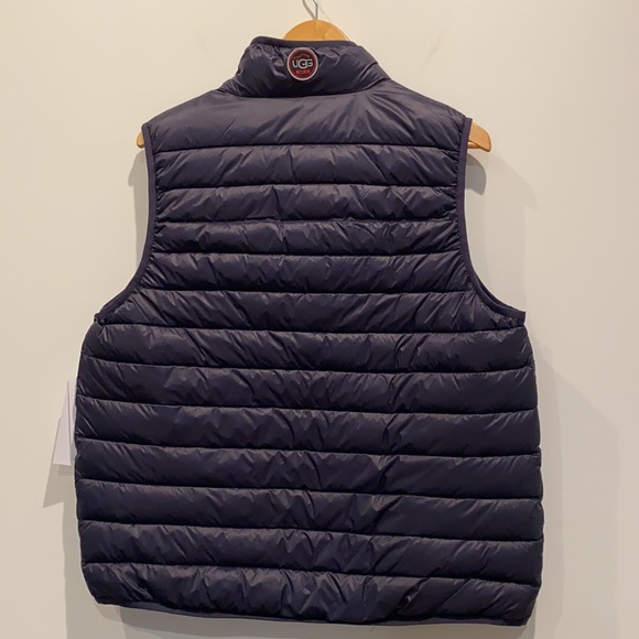 NEW Ugg Women’s Puffer Navy Vest - Picture 8 of 8